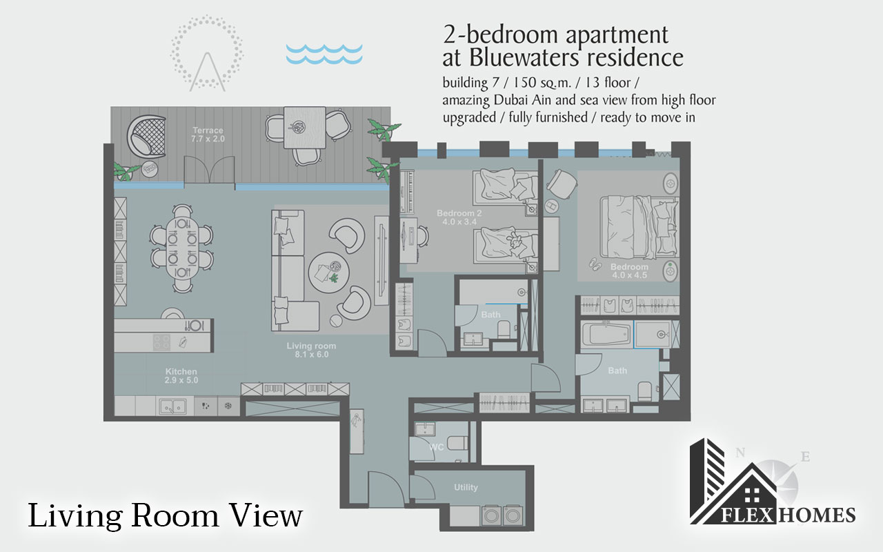 Bluewater Residences - Unit 1302
