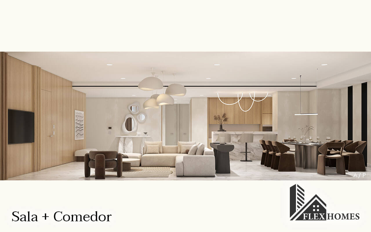 Sala + Comedor